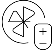 Temperature-based fan speed control